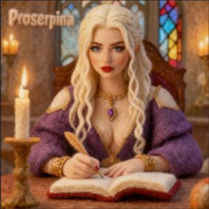 FemDom fuzzy character prints - Proserpina