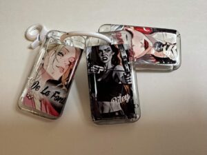 Exclusive Character Key fob set.