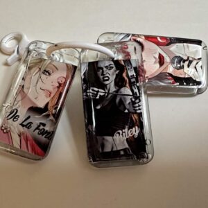 Exclusive Character Key fob set.